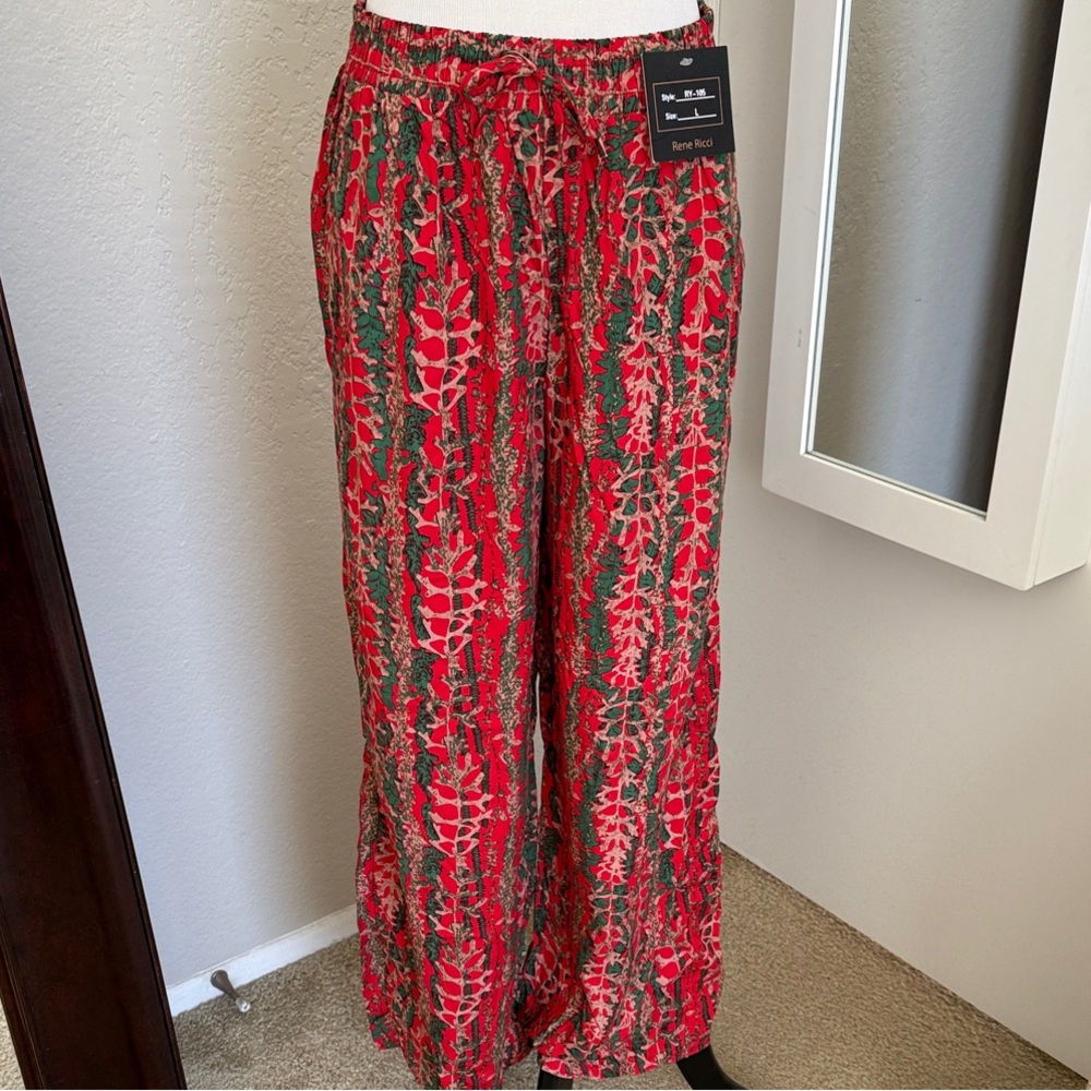 Vibrant Wide Leg Pants